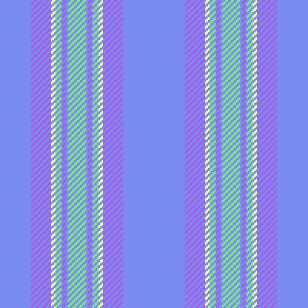 Patrón de color tela sin costuras marketing raya textil vector textura de fondo liso líneas verticales en colores azul y violeta