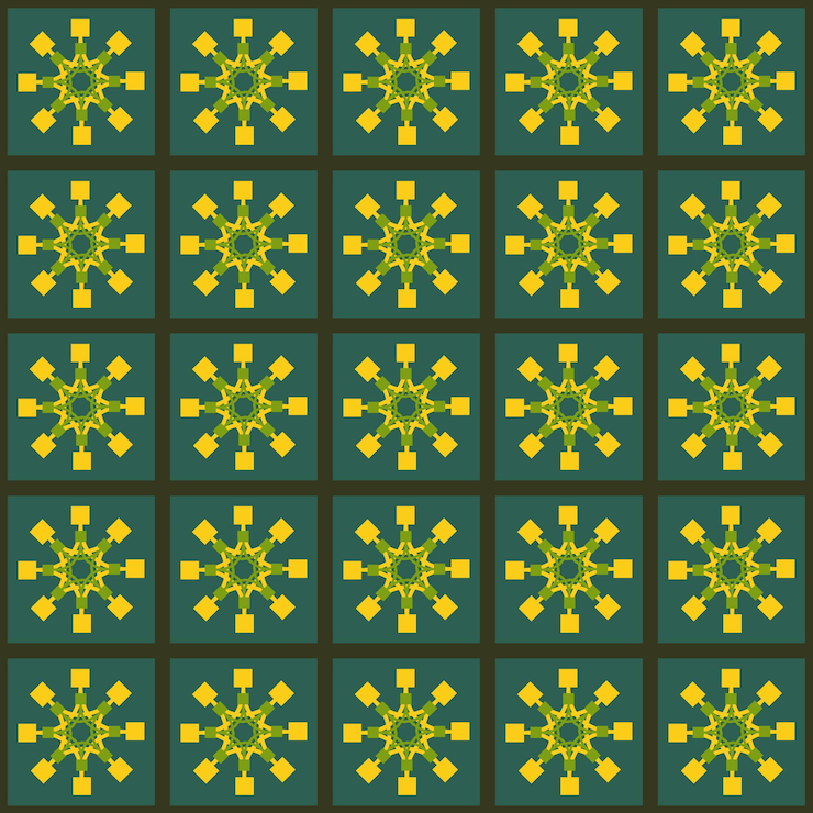 Vector patrón de color
