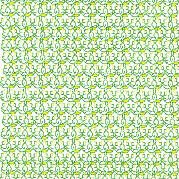 patrón de colores vectoriales con formas florales