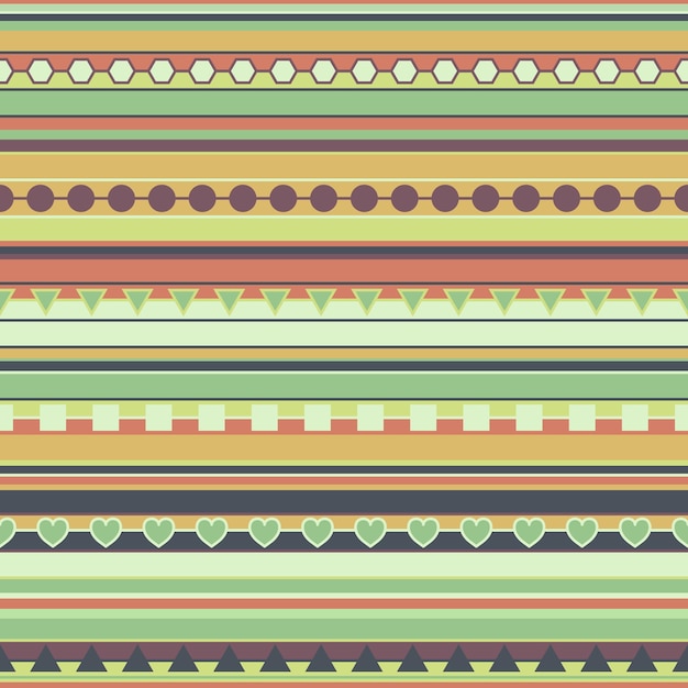 Patrón colorido sin costuras en estilo mexicano y asiático plantilla para textiles de textura decoraciones postales carteles y diseño de interiores idea para diseño creativoxA