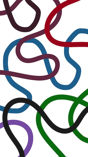 un patrón colorido con la palabra quot entrelazado quot en un círculo