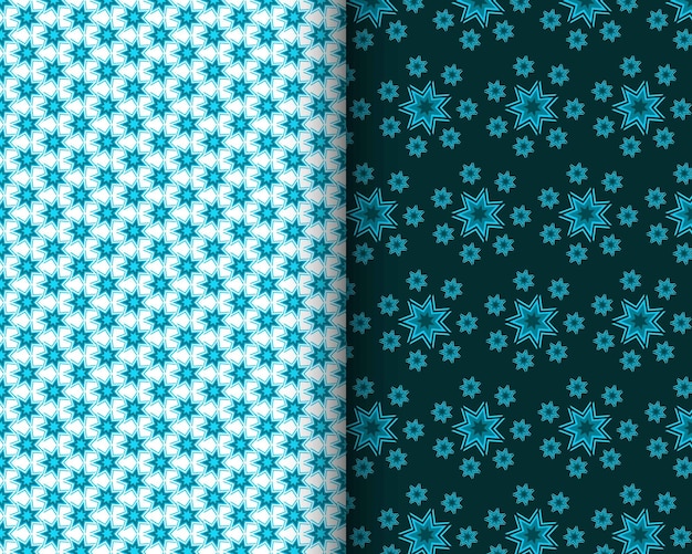 Patrón colorido vectorial libre con formas florales