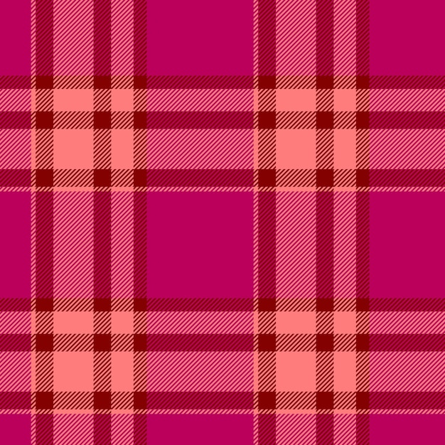 Patrón de control vectorial de fondo a cuadros sin costuras con un tartan de tela de textil