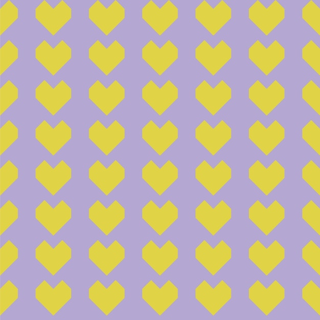 Patrón de corazón sin costuras