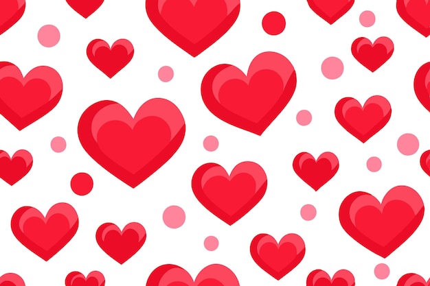 Patrón de corazón sin costuras