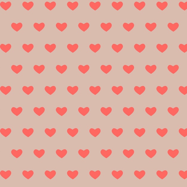Patrón de corazón en la espalda