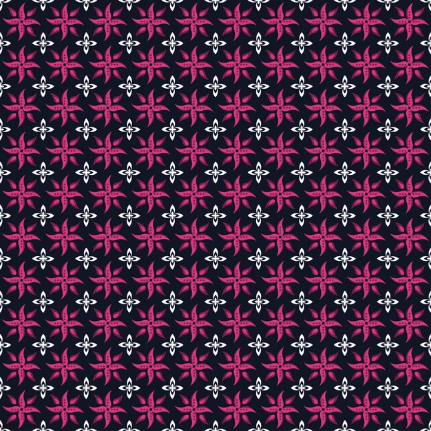 Patrón sin costura de batik