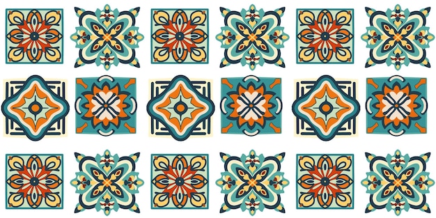 Patrón de costura de un diseño de textura en tonos pastel ornamento geométrico en estilo vectorial