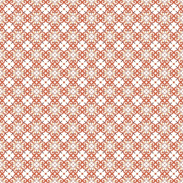 Patrón sin costura ornamental en el estilo de bordado popular tribal simple impresión geométrica de colores para