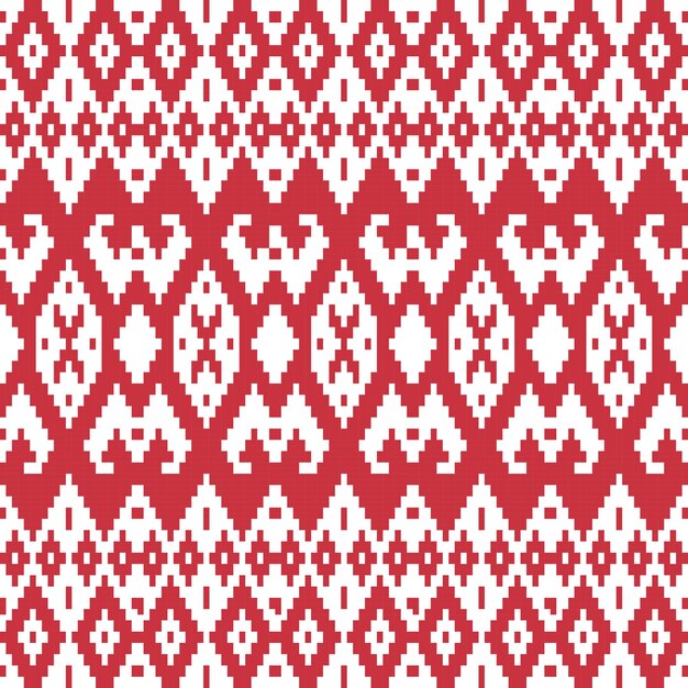 Patrón sin costura ornamental textil étnico