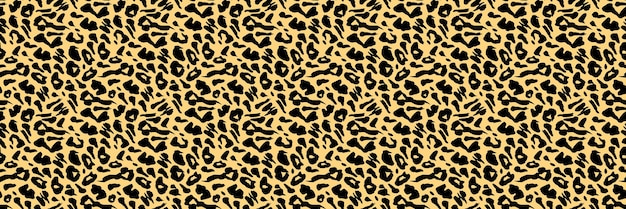 Patrón sin costura de piel de leopardo Fondo de piel de animal Fondo de impresión de leopardo salvaje de moda Patrón de piel de animal para ropa o impresión