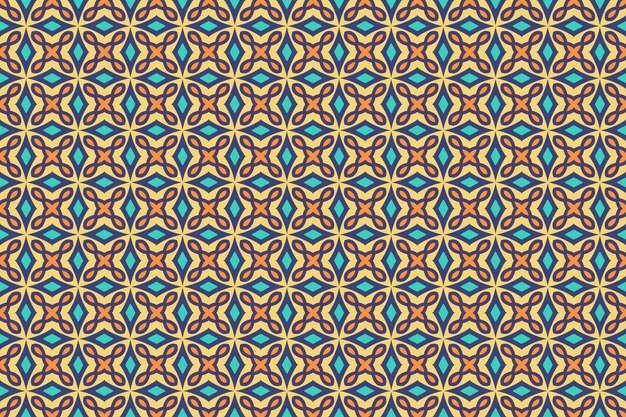 Patrón sin costura vectorial colorido textura elegante hermosa fondo geométrico moderno
