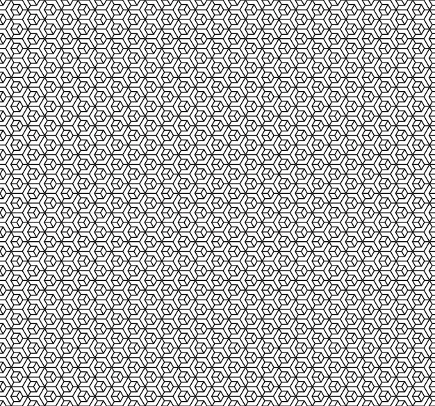 Patrón sin costura vectorial textura elegante moderna con enrejado monocromático