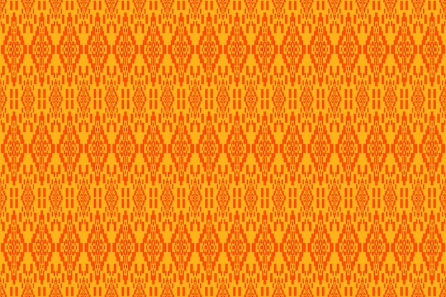 Vector patrón sin costuras abstracto con la imagen de oro y color naranja