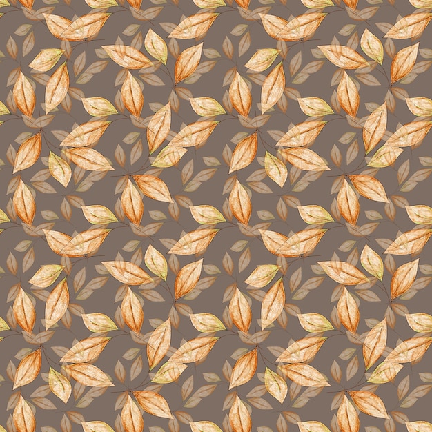 Patrón sin costuras de acuarela con hierbas y flores Fondo floral romántico Diseño de tela