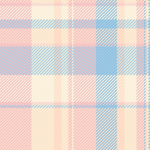 El patrón sin costuras de la adolescencia, la inspiración del tartan, el chequeo de la textura, la tela vectorial de fondo a cuadros de la niña en colores claros y de látigo de papaya.