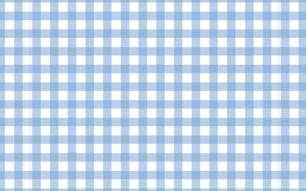 Patrón sin costuras azul gingham textura tartana para picnic de primavera camisas de tela de mesa ropa a cuadros