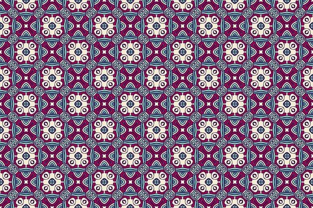 Patrón sin costuras. Azulejos decorativos vintage.