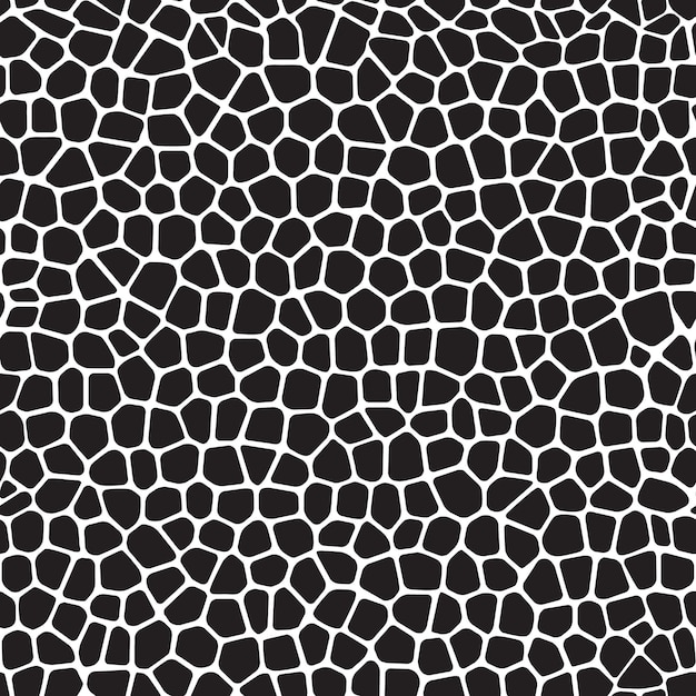 Patrón sin costuras de azulejos de mosaico irregulares Fondo abstracto