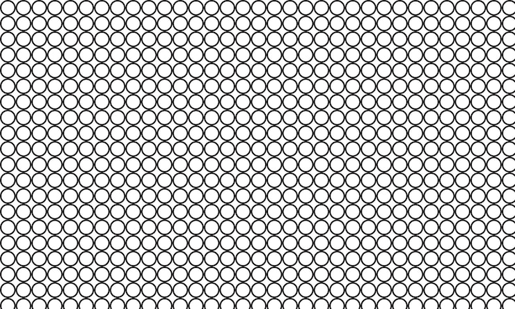 Vector un patrón sin costuras en blanco y negro con muchos agujeros
