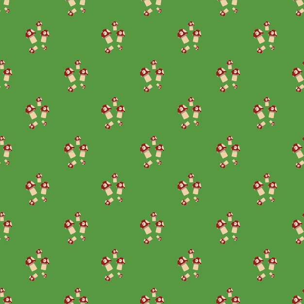 Patrón sin costuras Borde de hoja de otoño Papel de regalo y álbum de recortes Ilustración vectorial