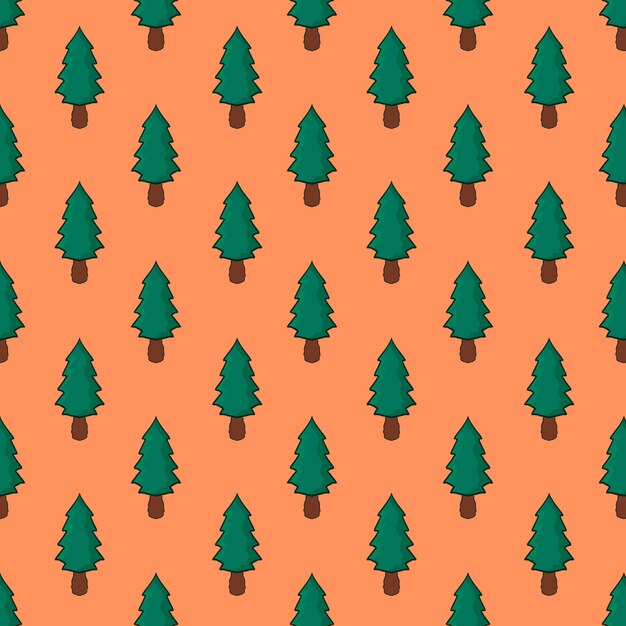 Patrón sin costuras Borde de hoja de otoño Papel de regalo y álbum de recortes Ilustración vectorial