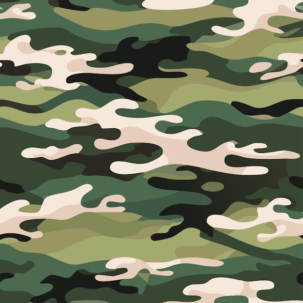 El patrón sin costuras de camuflaje