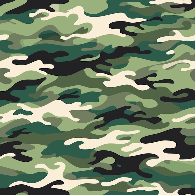 El patrón sin costuras de camuflaje