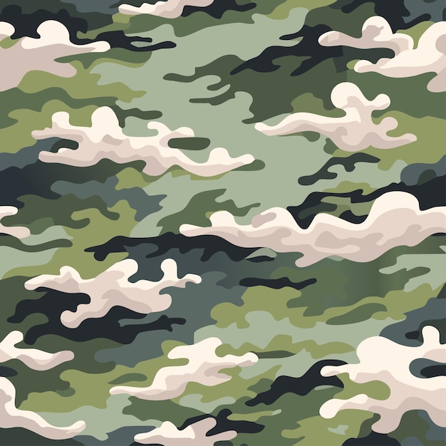 El patrón sin costuras de camuflaje