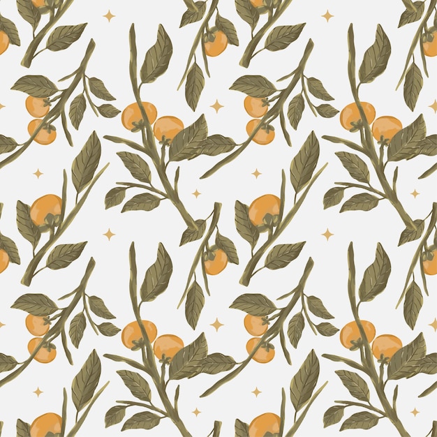 patrón sin costuras de caqui para ilustraciones textiles o de mediados de otoño