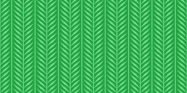 Patrón sin costuras de chevrón verde fresco Patrón de hojas naturales Fondo sin costuras