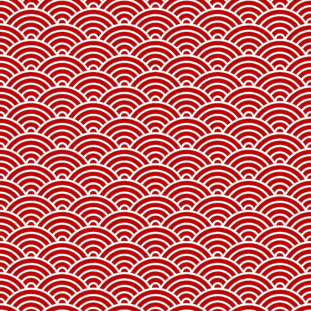 patrón sin costuras chino y japonés ornamento asiático tradicional decoración de año nuevo oriental moderna