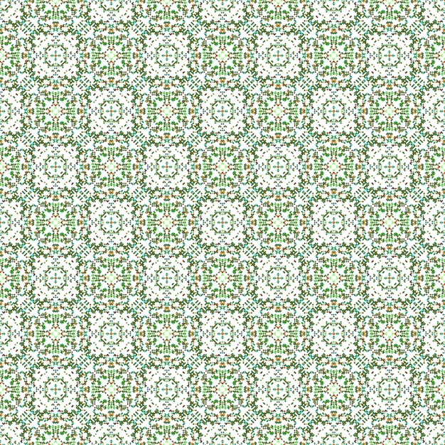 Un patrón sin costuras con colores verde y blanco.
