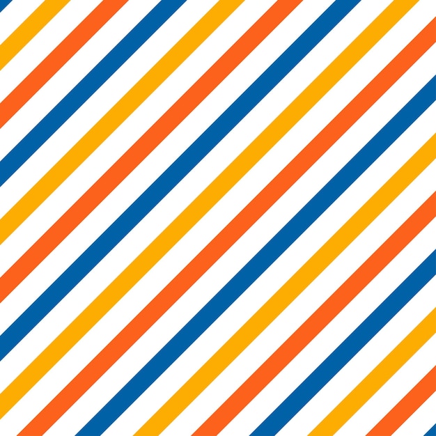 Patrón sin costuras con coloridas rayas oblicuas Diseño lindo e infantil para tela textil wallpa