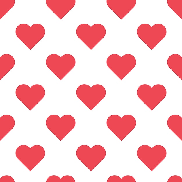Patrón sin costuras con corazones rosados rojos Papel de pared embalaje de regalo patrón de tela