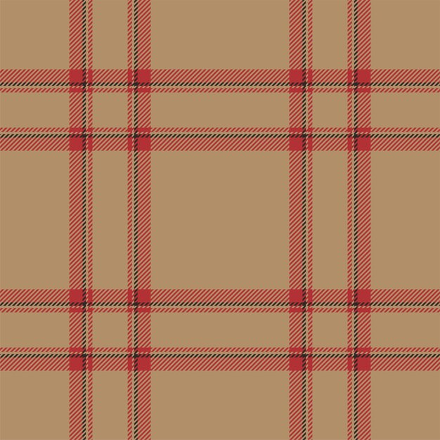 Patrón sin costuras a cuadros Compruebe la textura de la tela Diseño de impresión textil vectorial