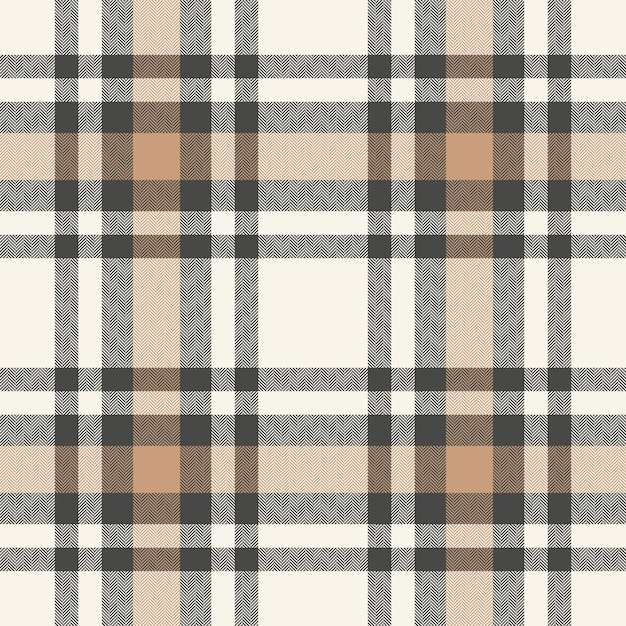 Patrón sin costuras a cuadros Compruebe la textura de la tela Diseño de impresión textil vectorial