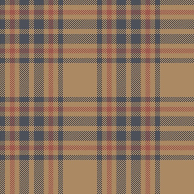 Patrón sin costuras a cuadros Compruebe la textura de la tela Diseño de impresión textil vectorial