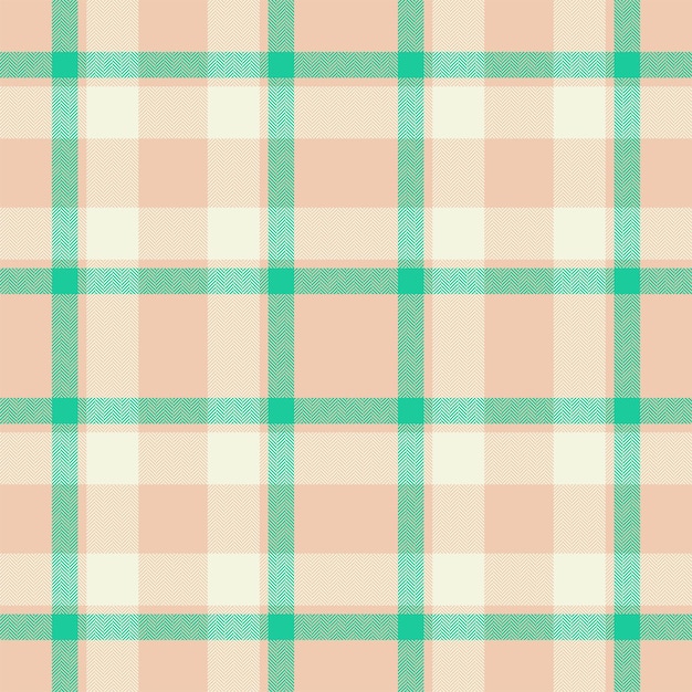 Patrón sin costuras a cuadros Compruebe la textura de la tela Diseño de impresión textil vectorial