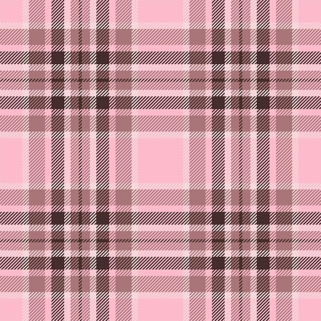 Patrón sin costuras a cuadros Compruebe la textura de la tela Diseño de impresión textil vectorial