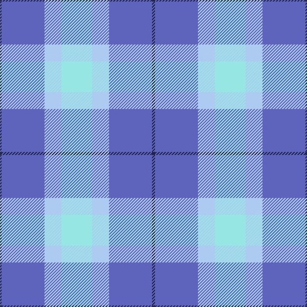 Patrón sin costuras a cuadros Compruebe la textura de la tela Estampado textil vectorial