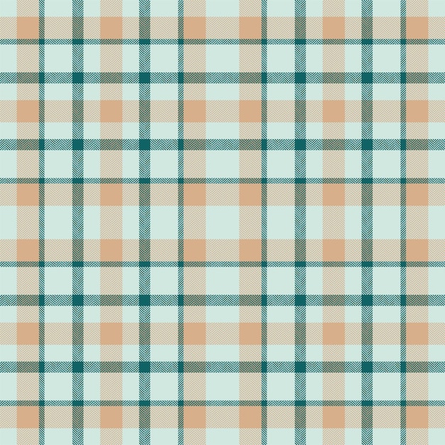 Patrón sin costuras en cuadros Compruebe la textura de la tela Impresión textil vectorial