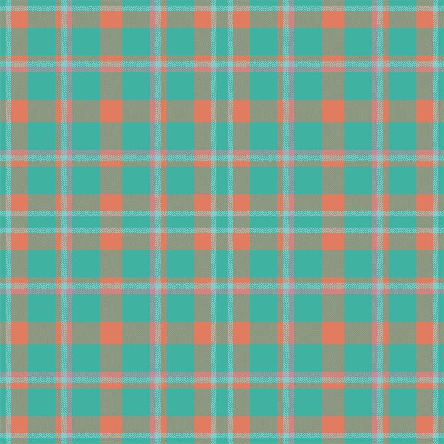 Patrón sin costuras en cuadros Compruebe la textura de la tela Impresión textil vectorial