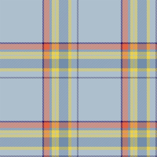 Patrón sin costuras en cuadros Compruebe la textura de la tela Impresión textil vectorial