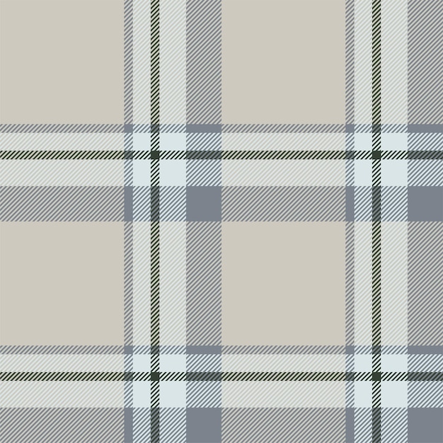 Patrón sin costuras en cuadros Compruebe la textura de la tela Impresión textil vectorial