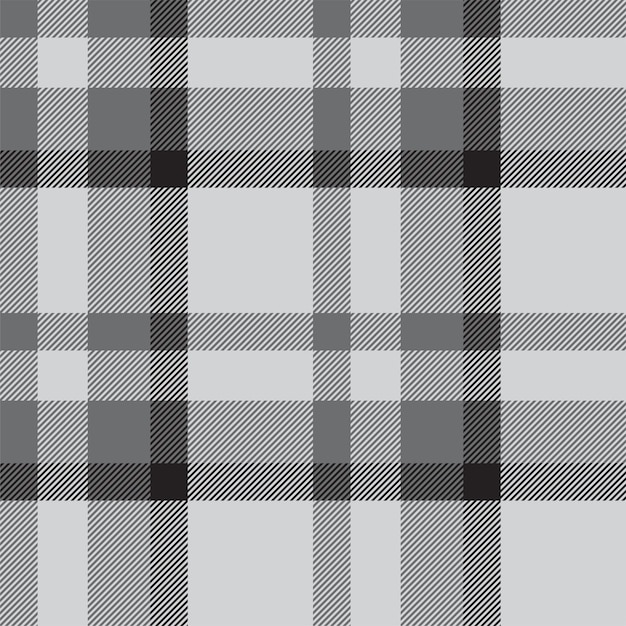Patrón sin costuras en cuadros Compruebe la textura de la tela Impresión textil vectorial
