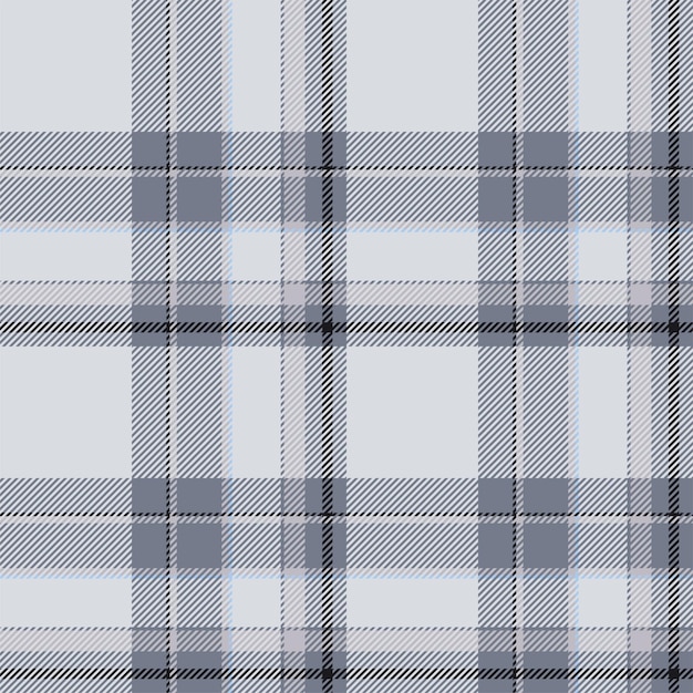 Patrón sin costuras en cuadros Compruebe la textura de la tela Impresión textil vectorial