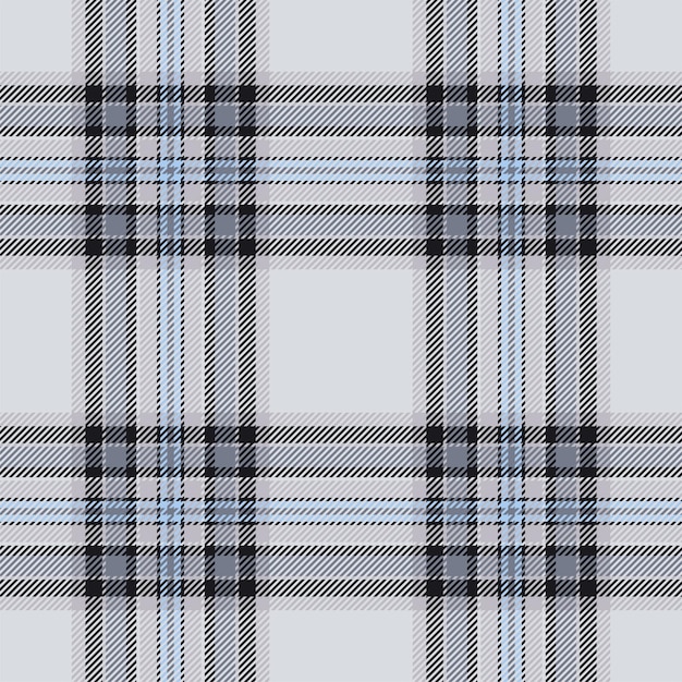 Patrón sin costuras en cuadros Compruebe la textura de la tela Impresión textil vectorial