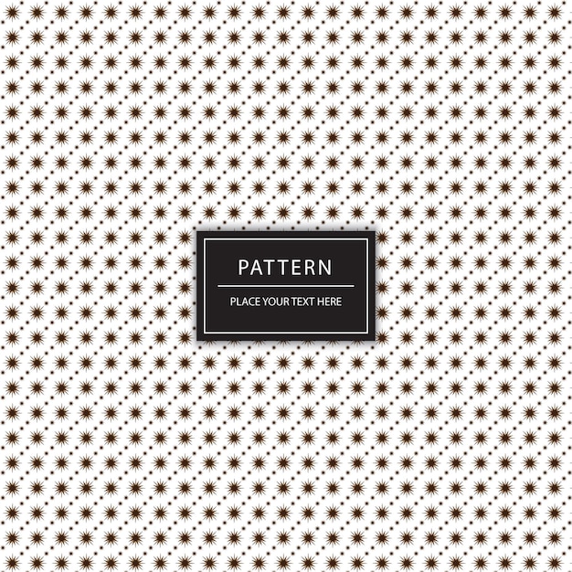 Patrón sin costuras decorativo