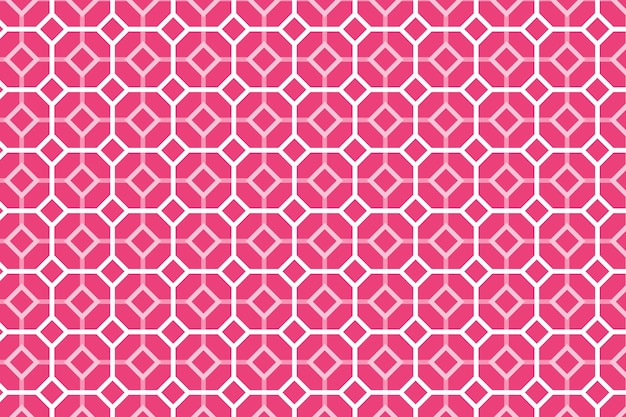 Un patrón sin costuras de diamantes y cuadrados inspirados en motivos islámicos y Art Deco